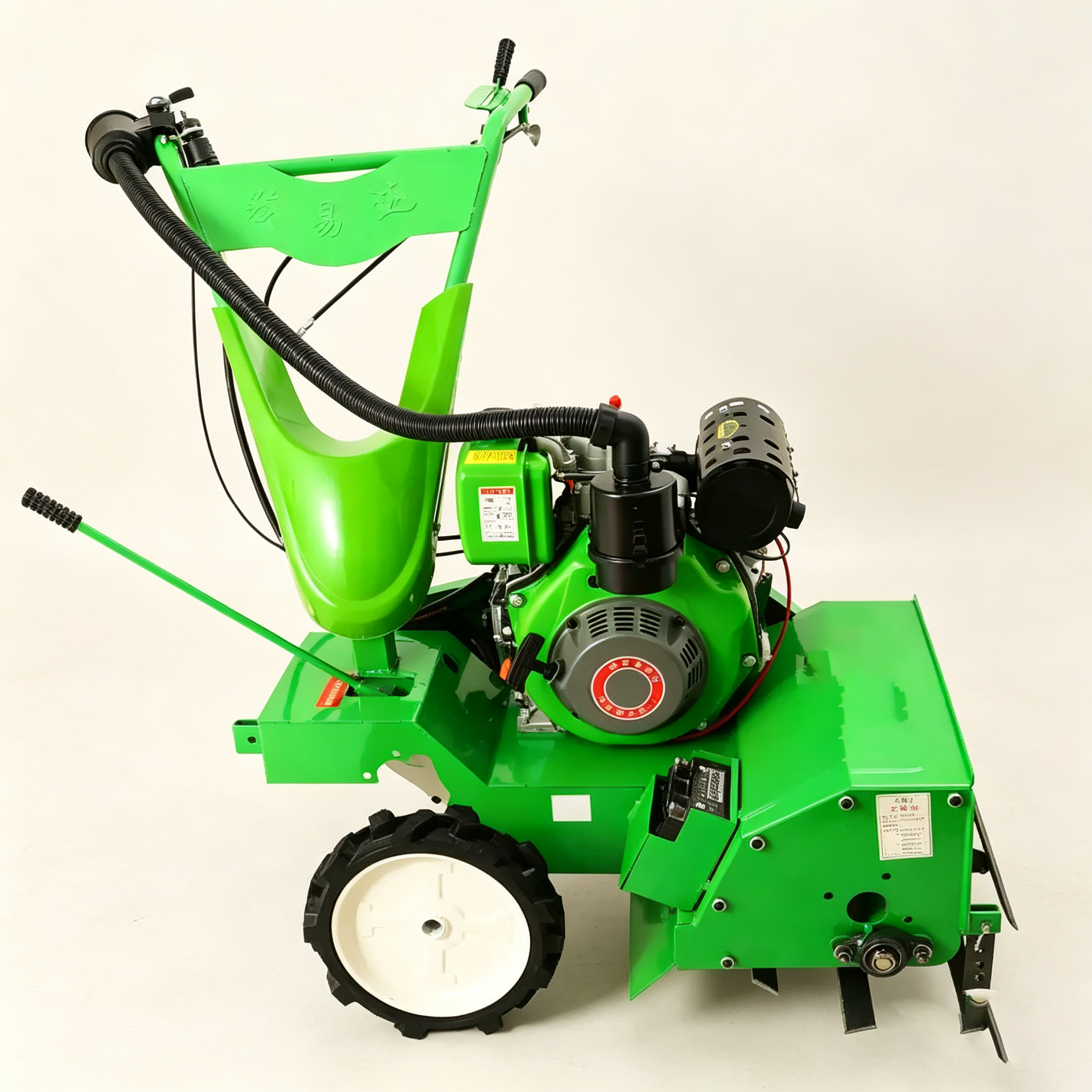 Air-Cooled Diesel Engine with Dual Start System