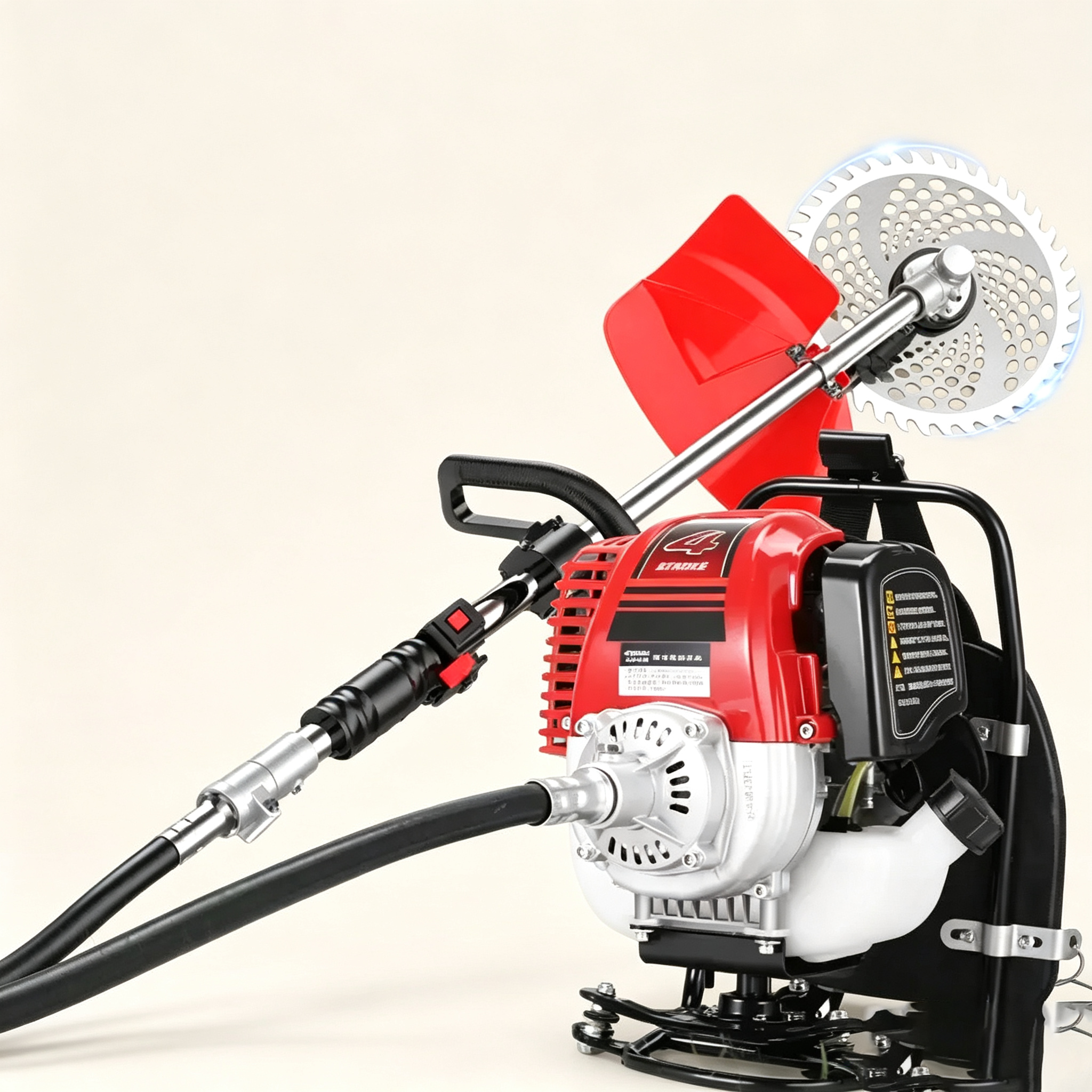 Backpack 4-Stroke Gas Powered Brush Cutter