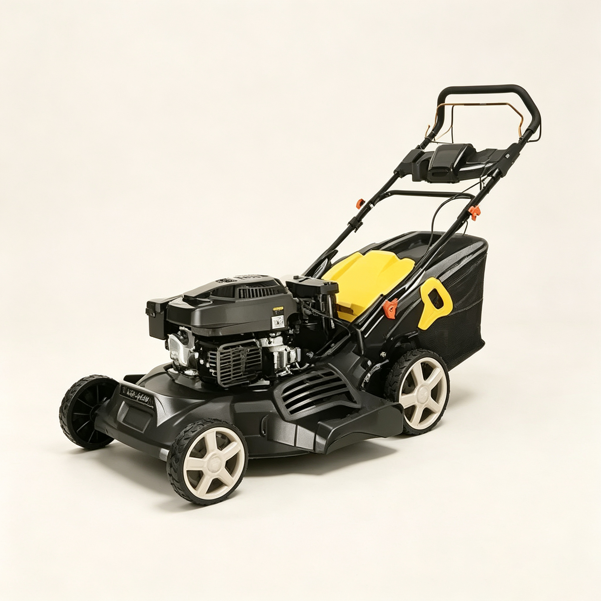 Gas-Powered Hand-Push Lawn Mower