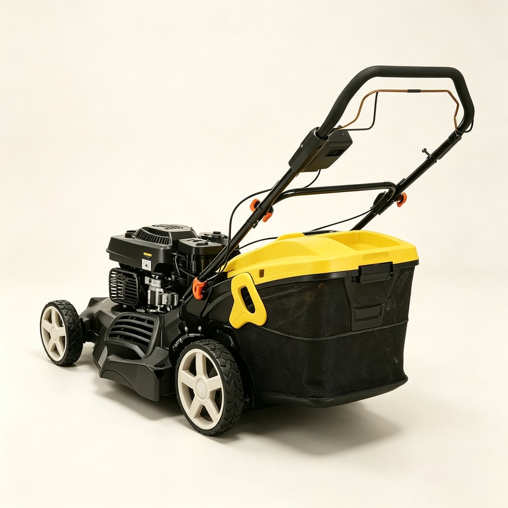 Gas-Powered Hand-Push Lawn Mower