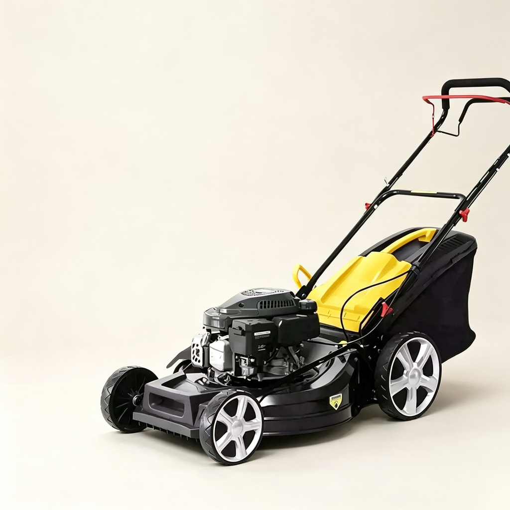 Gas-Powered Hand-Push Lawn Mower